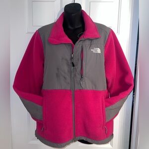 The North Face Fuchsia and Charcoal grey Jacket